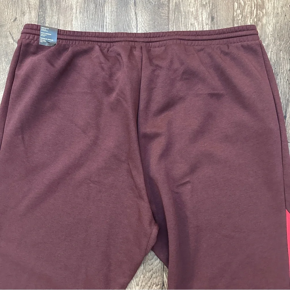 Adidas Multi Sport Regular Fit Pants Men’s Size 4XL  Ruby Burgundy Red